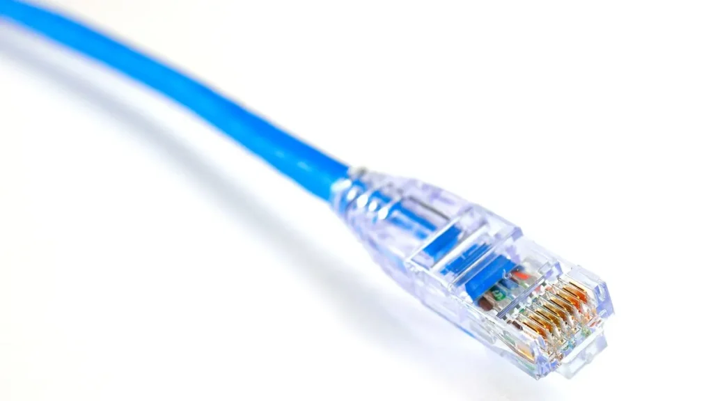 Wifi router on a home shelf, showing how to secure your home wifi
